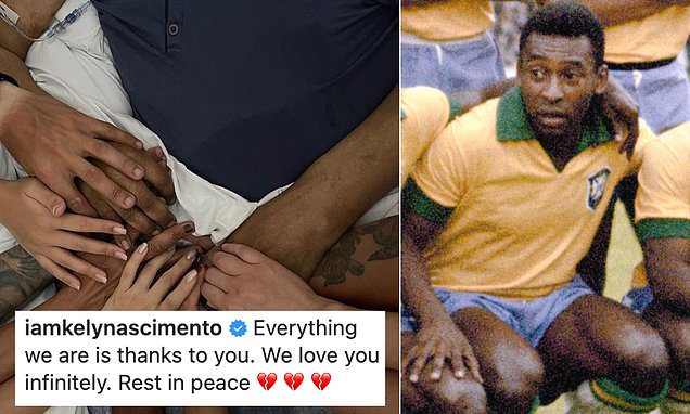 Kely Nascimento confirms the death of her father, Pele, at the age of 82 in heartfelt