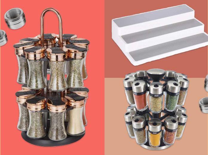 Find the best spice rack for organising your kitchen cupboards